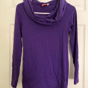 Puma cowl neck long sleeve shirt